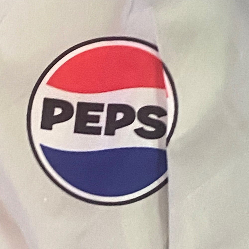Detroit Tigers Pepsi Windbreaker Jacket Gray‎ Full Zip MLB Baseball Mens NWOT - Picture 3 of 6